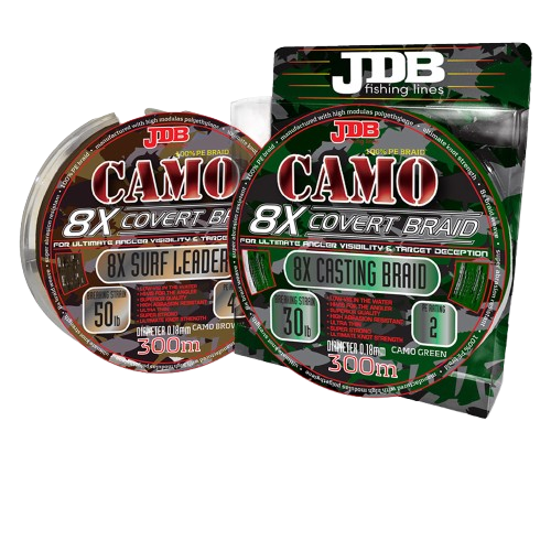BRAID JDB LEADER COVERT 50M 100LB