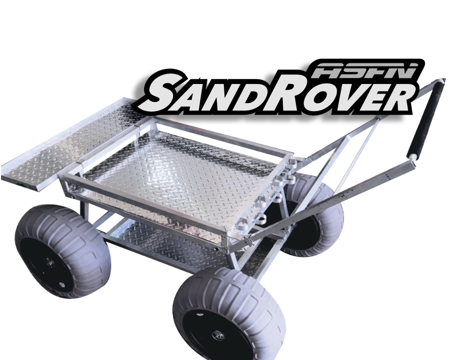 ASFN Sand Rover Beach Trolley