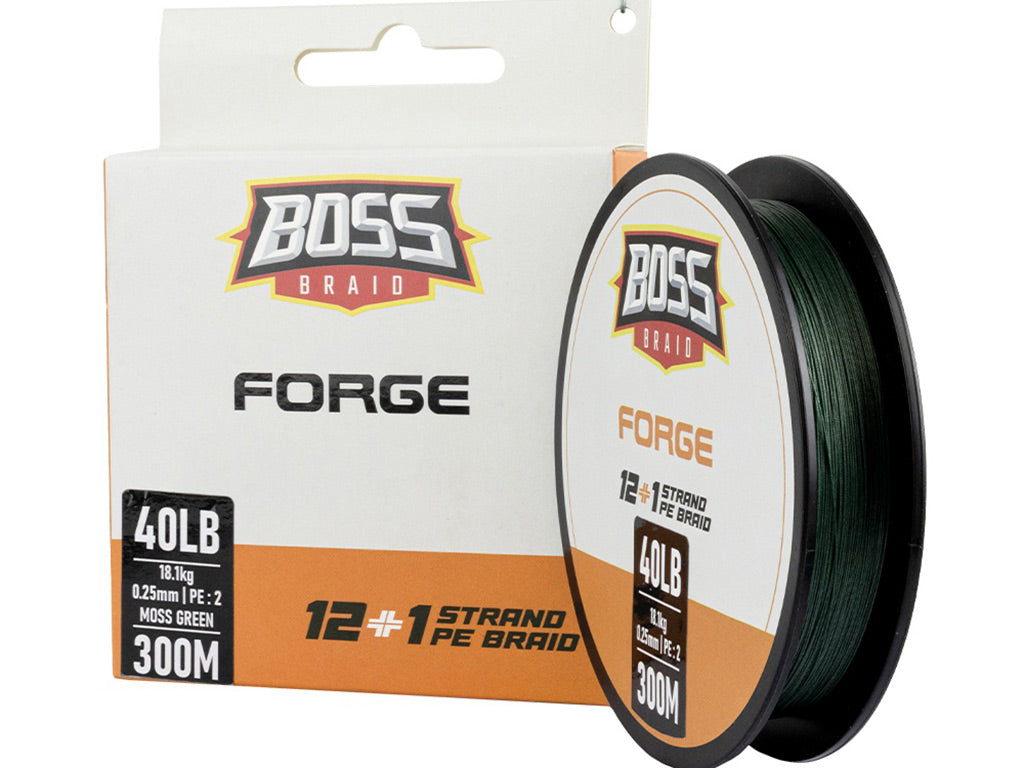 Boss Forge 12X+1 Braid Moss Green