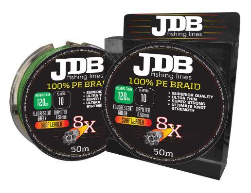 BRAID JDB  SURF LEADER 8X 65LB GRN 50M