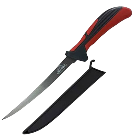 BERK XCD FILLET KNIFE 7 RED/GREY/BLK