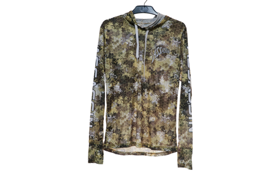 Assassin Quick Dry Hex Camo Hoody NAT